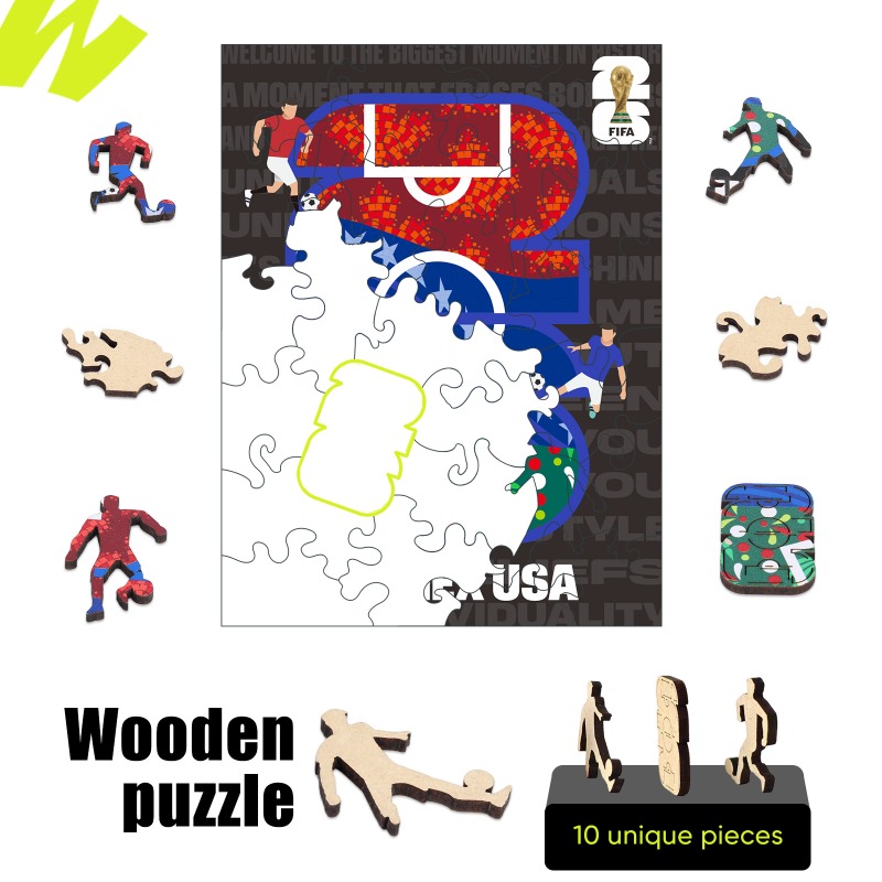 Mini Wooden Puzzles for Adults - огляд і ціна Puzzle Map World