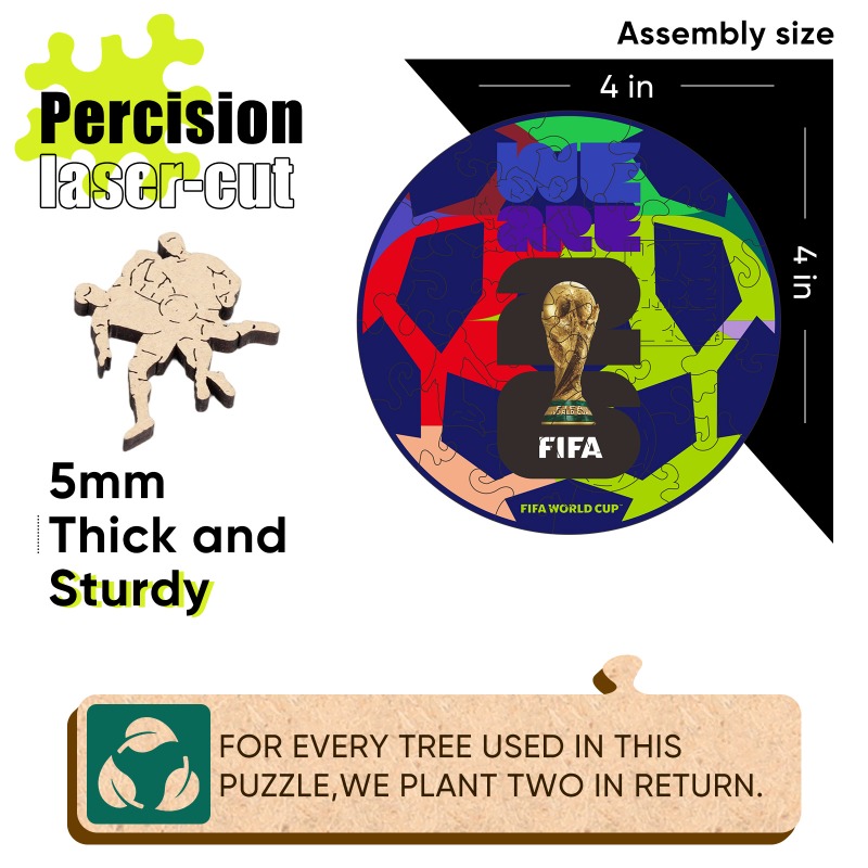 Mini Wooden Puzzles for Adults - огляд і ціна Puzzle Map World