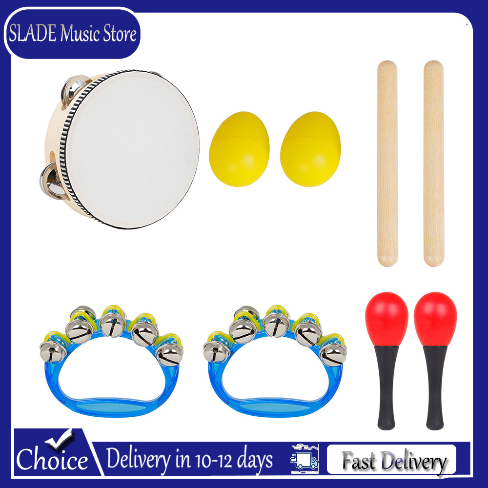 5Pcs Kids Orff Percussion Set  - огляд і ціна Kids Education Bell