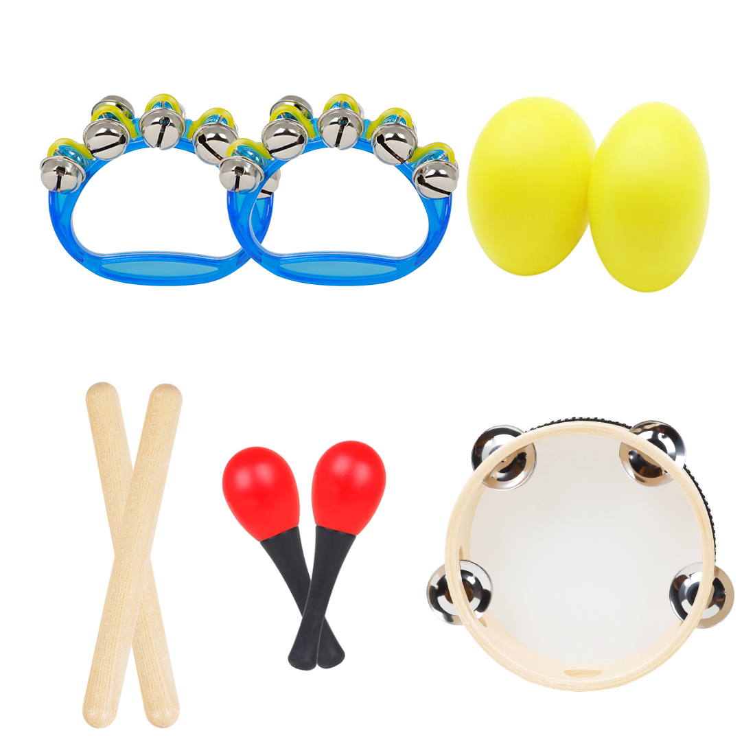 5Pcs Kids Orff Percussion Set  - огляд і ціна Kids Education Bell