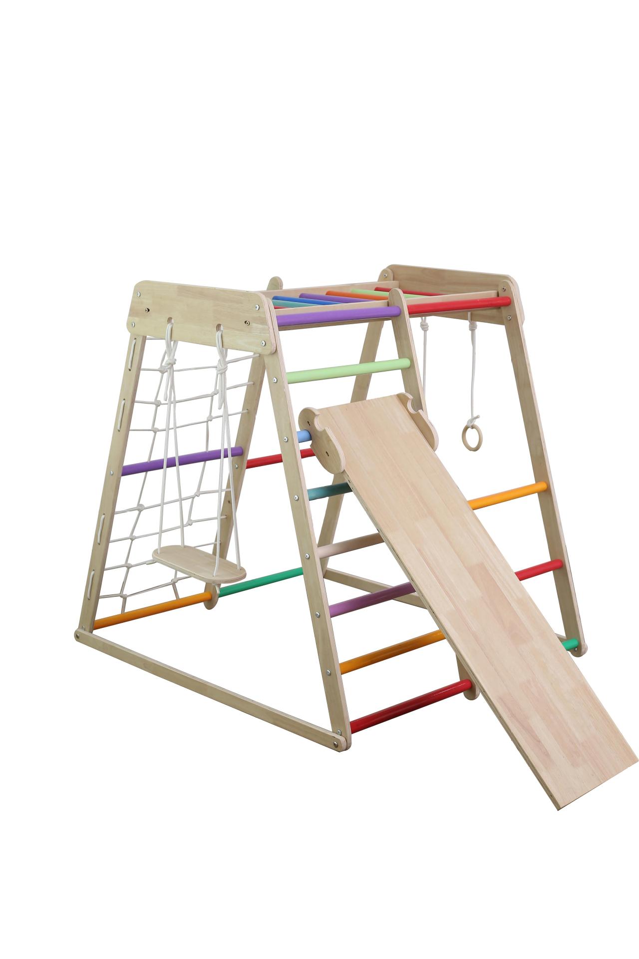 Kids Solid Wood Climbing Frame - огляд і ціна Kids Education Park