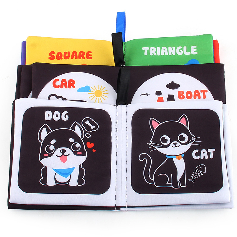 Baby Cloth Book for Newborns 0 - огляд і ціна Kids Early Education Books