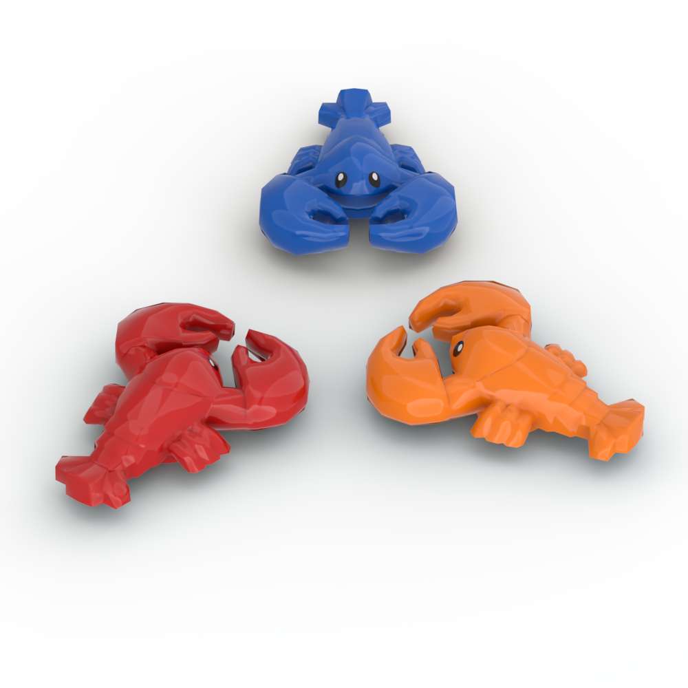 MOC 10PCS Lobster Crayfish 271 - огляд і ціна Kids Education Park