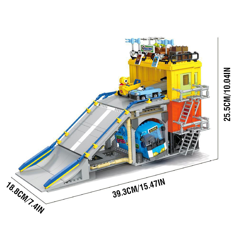 Roller Coaster Slope Building  - огляд і ціна Kids Education Park