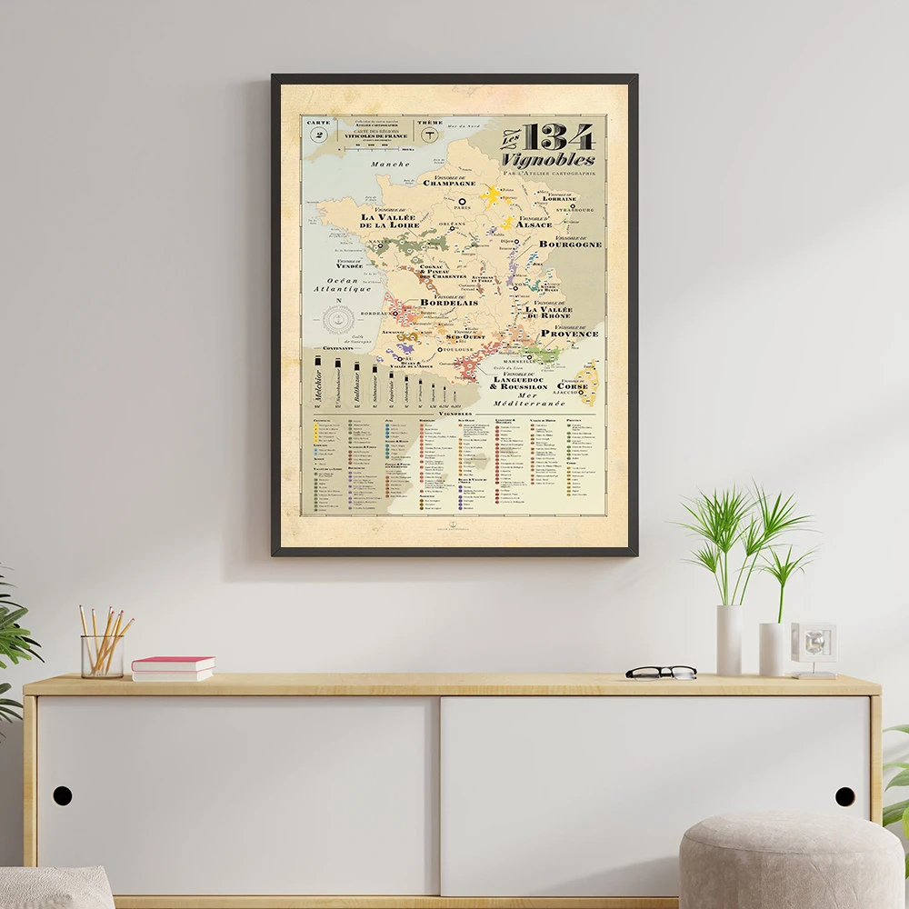 Retro Map Europe City Vines Ma - огляд і ціна School Kids Education Quotes