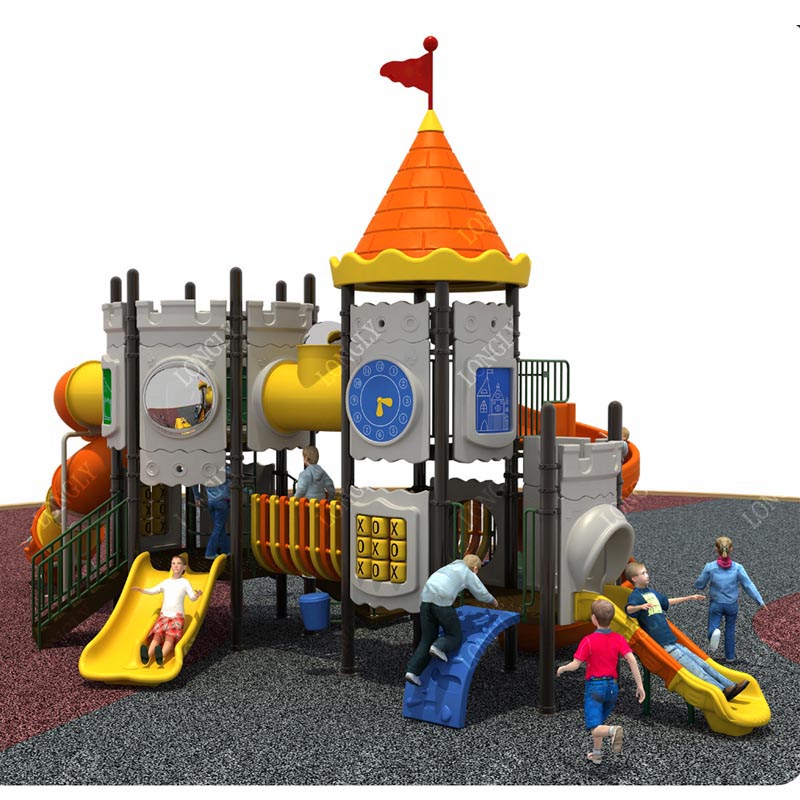 Castle Style Kids Slide for Ou - огляд і ціна Kids Education Park