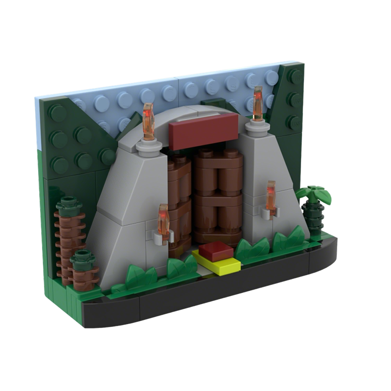 111pcs MOC Park Gates TV Scene - огляд і ціна Kids Education Park