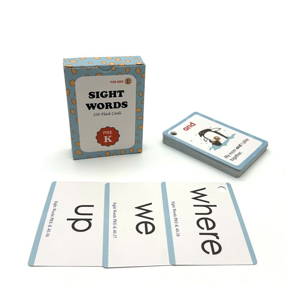 Paper Sight Word Flash Cards W - огляд і ціна Sight Word Game