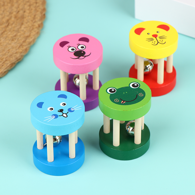 Kids Cartoon Wooden Castanets  - огляд і ціна Kids Education Bell