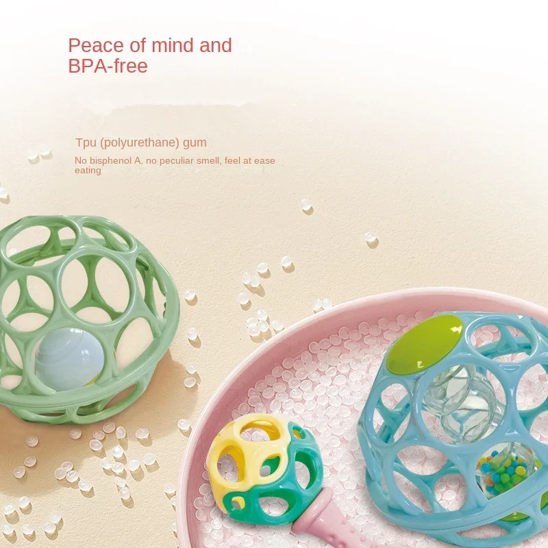 Baby Hand Rattle Soft Ball Toy - огляд і ціна Kids Education Bell