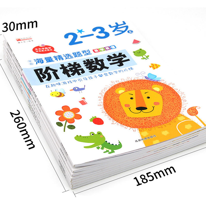 Preschool Step-by-Step Math Wo - огляд і ціна Kids Early Education Books