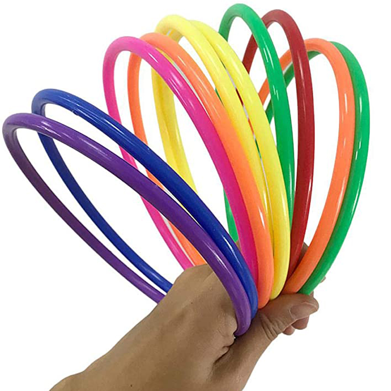 10 Pcs Plastic Toss Rings Targ - огляд і ціна Kids Education Park