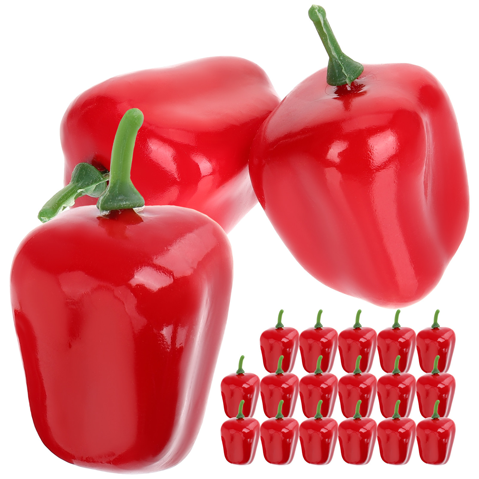 20Pcs Mini Foam Bell Peppers R - огляд і ціна Kids Education Bell