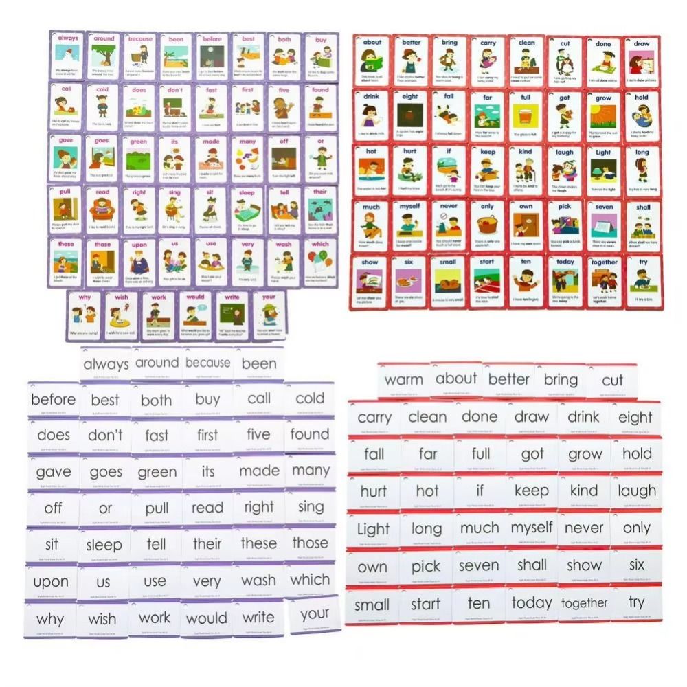 Paper Sight Word Flash Cards A - огляд і ціна Sight Word Game