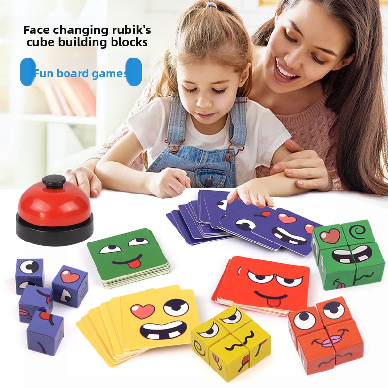 Kids Face Change Rubik's Cube  - огляд і ціна Kids Education Bell
