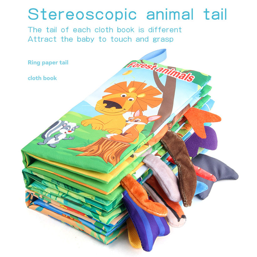 New Baby Cloth Books Visual an - огляд і ціна Kids Early Education Books