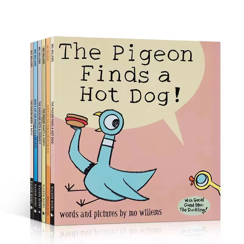 9 Books Don't Let the Pigeon D - огляд і ціна Kids Early Education Books