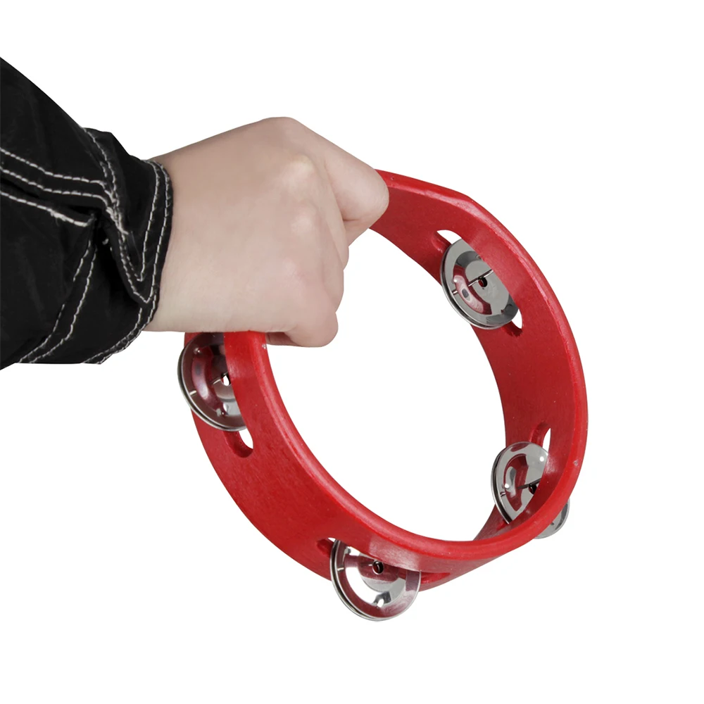 6 Inch Red Hand Ringing Bell P - огляд і ціна Kids Education Bell