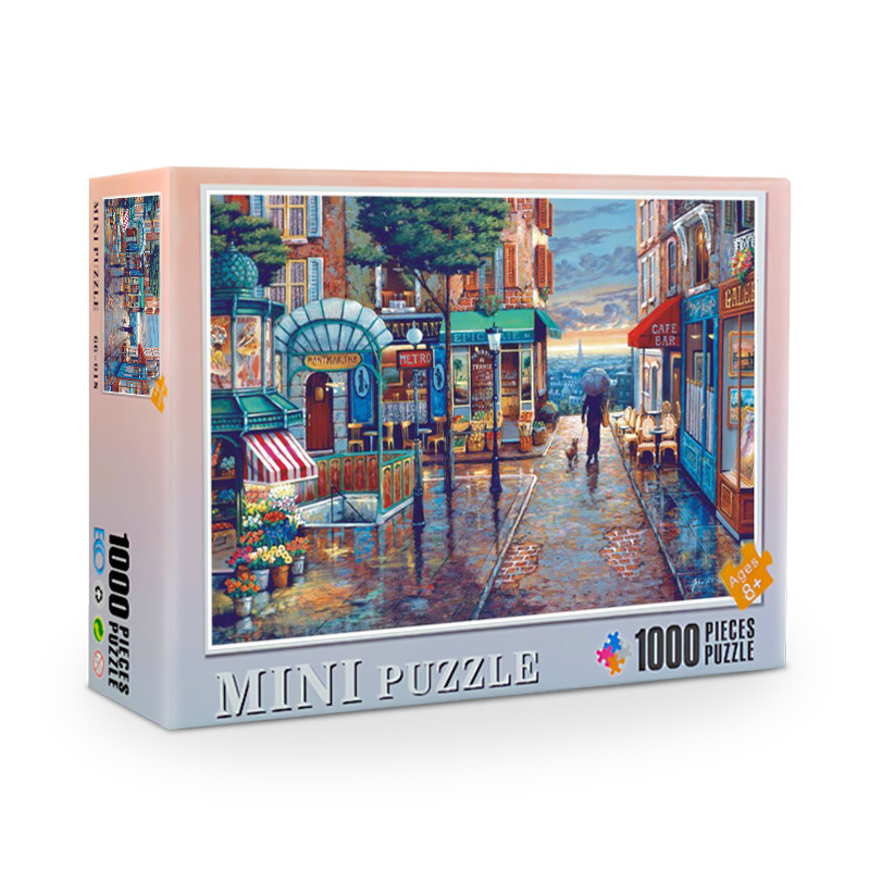 Mini Jigsaw Puzzle 1000 Pieces - огляд і ціна Puzzle Map World