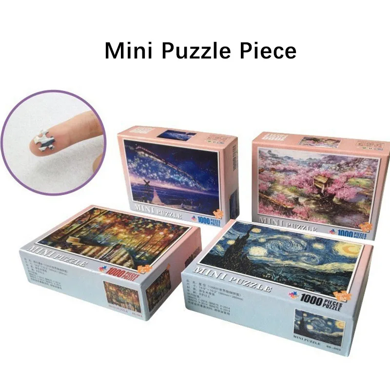 Mini Jigsaw Puzzle 1000 Pieces - огляд і ціна Puzzle Map World