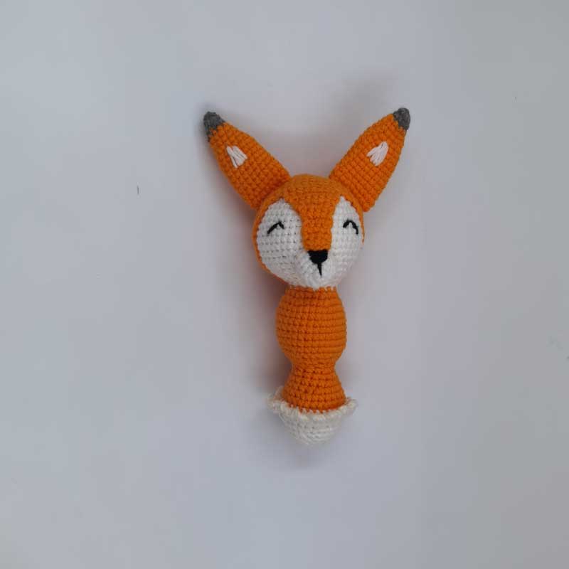 Lovely Cartoon Fox Bee Crochet - огляд і ціна Kids Education Bell