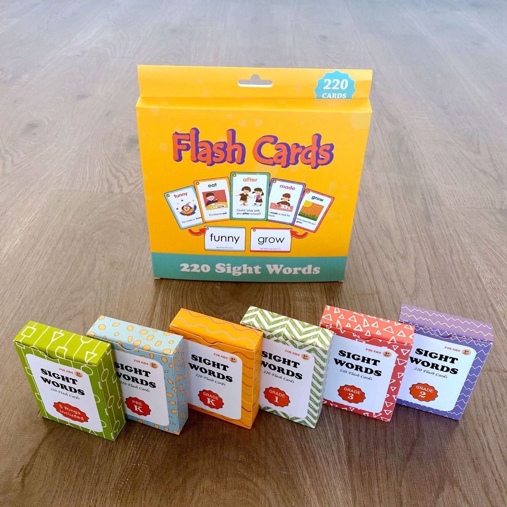 Paper Sight Word Flash Cards A - огляд і ціна Sight Word Game