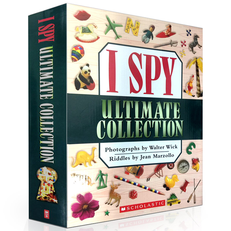 10 Books Set I Spy Ultimate Co - огляд і ціна Kids Early Education Books