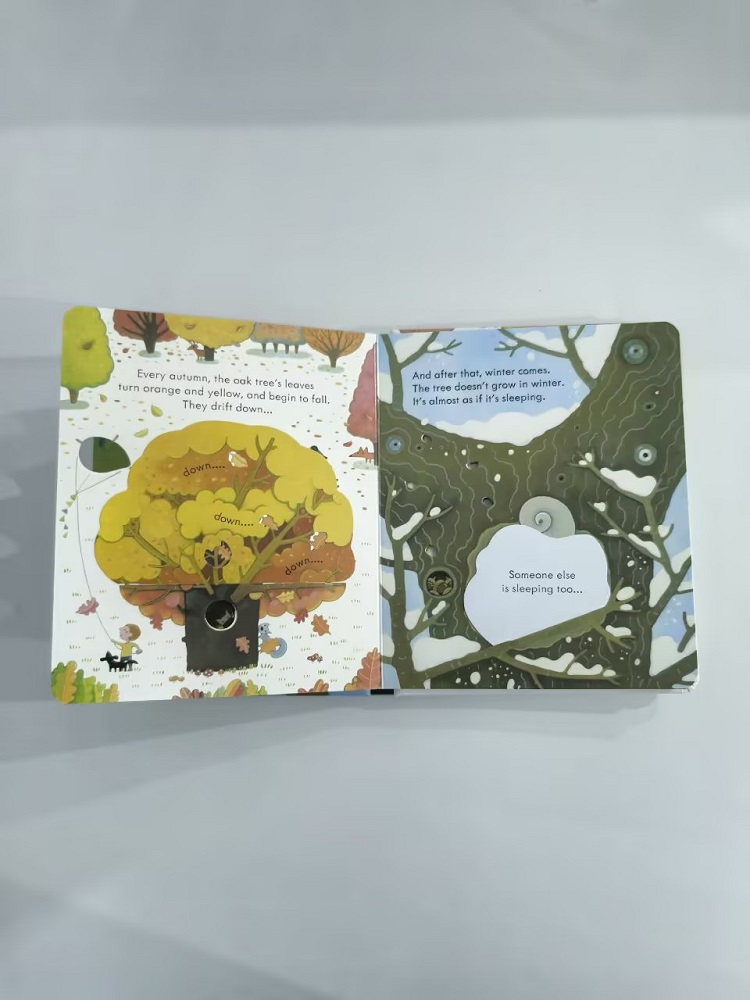 Usborne Peep Inside A Tree 3D  - огляд і ціна Kids Early Education Books