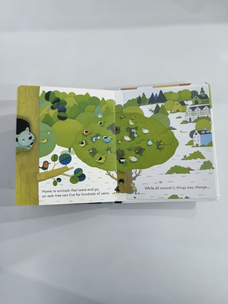 Usborne Peep Inside A Tree 3D  - огляд і ціна Kids Early Education Books