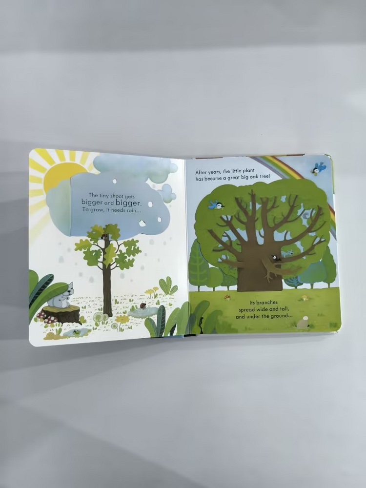 Usborne Peep Inside A Tree 3D  - огляд і ціна Kids Early Education Books