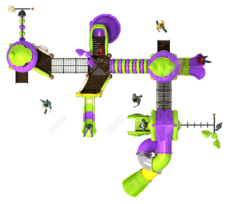 Newest Outdoor Playground Plas - огляд і ціна Kids Education Park