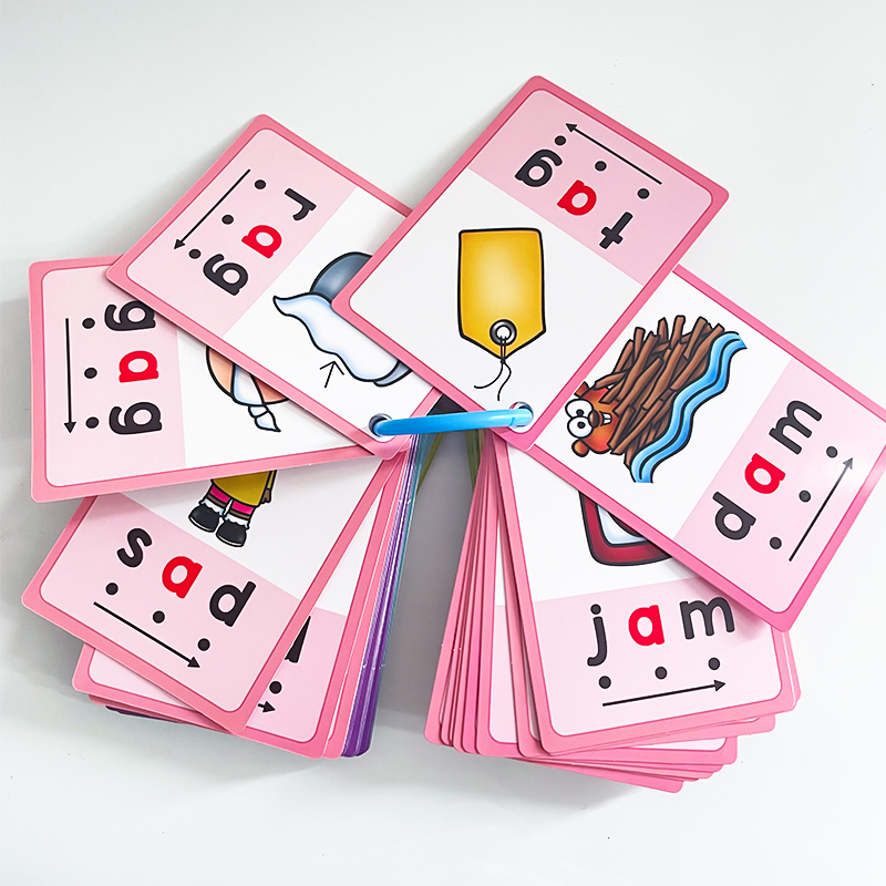 Kids CVC Words Learning Cards  - огляд і ціна Sight Word Game