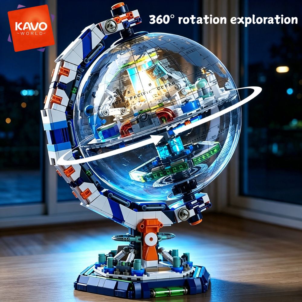 KAVOWORLD 1793pcs Space Statio - огляд і ціна Puzzle Map World
