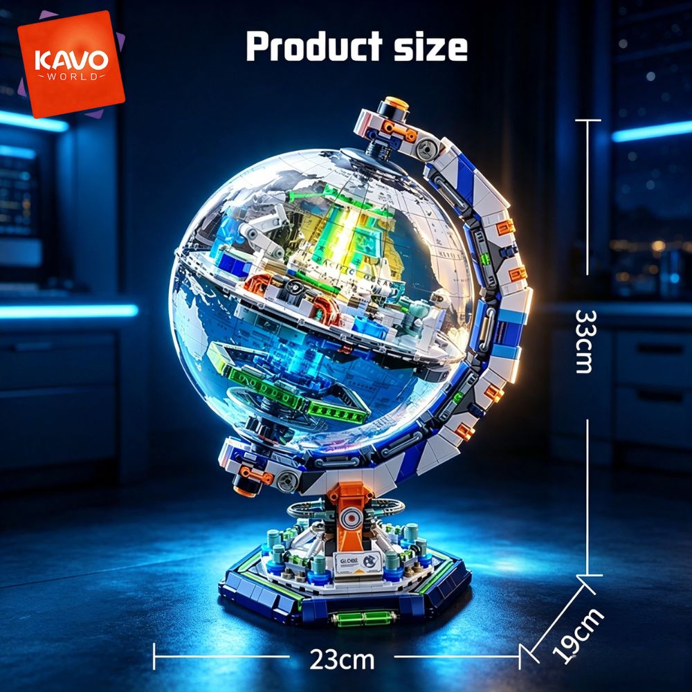 KAVOWORLD 1793pcs Space Statio - огляд і ціна Puzzle Map World