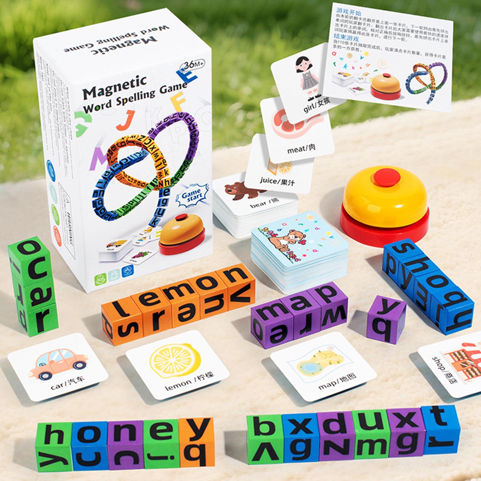 Alphabet Magnets Word Spelling - огляд і ціна Sight Word Game
