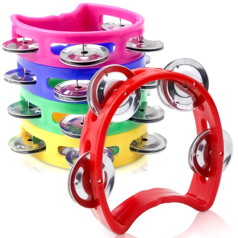 2PCS Plastic Hand Held Percuss - огляд і ціна Kids Education Bell