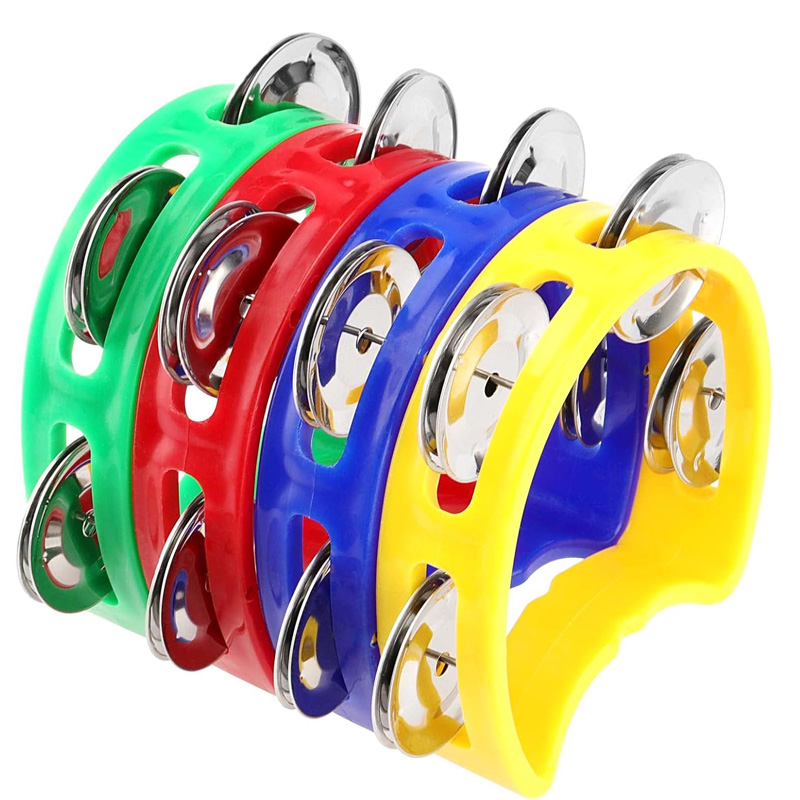 2PCS Plastic Hand Held Percuss - огляд і ціна Kids Education Bell