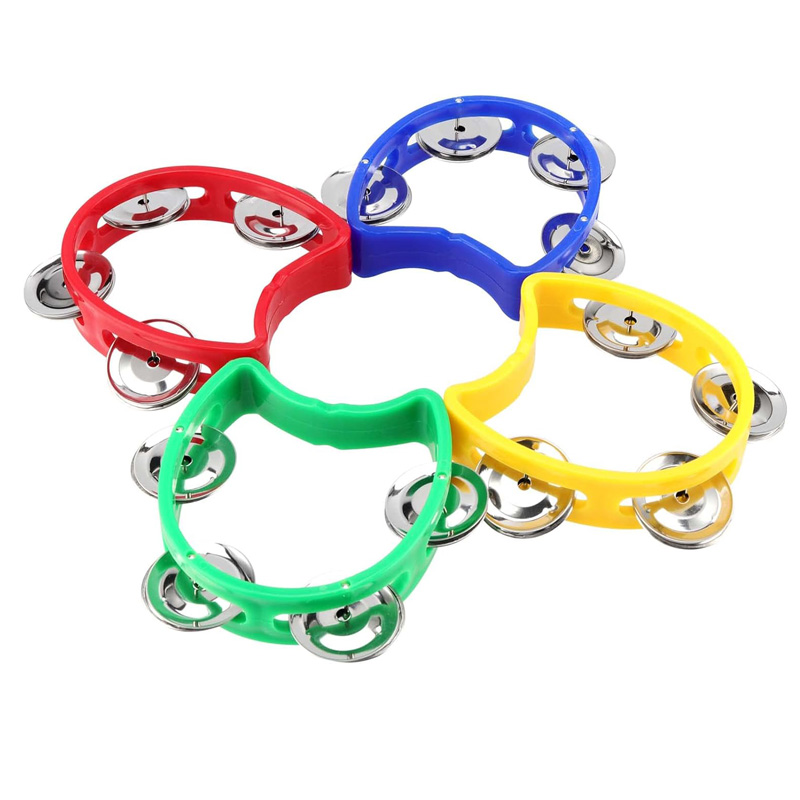 2PCS Plastic Hand Held Percuss - огляд і ціна Kids Education Bell