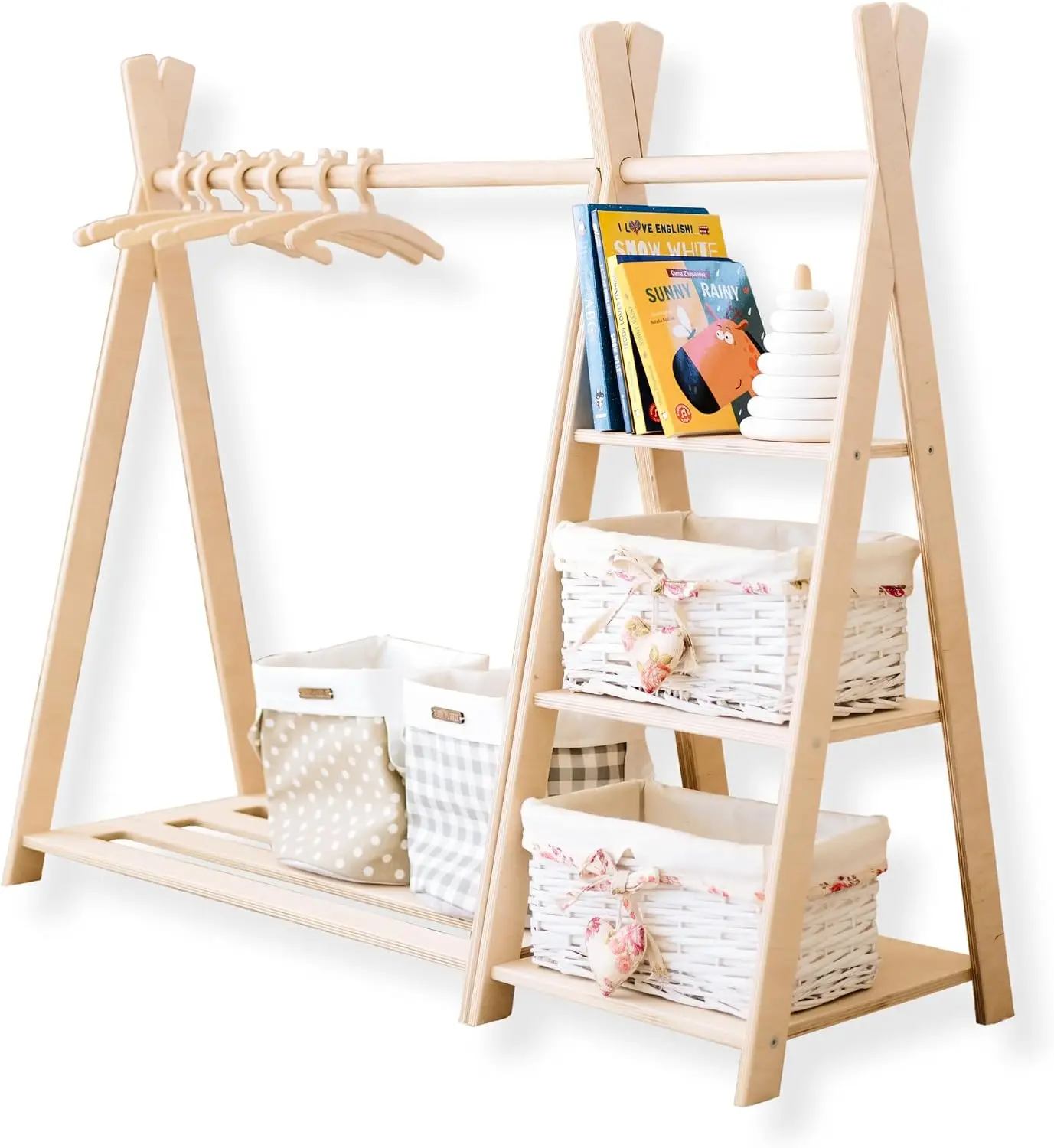 Toy Storage + Montessori Wardr - огляд і ціна Montessori Shelf Toy