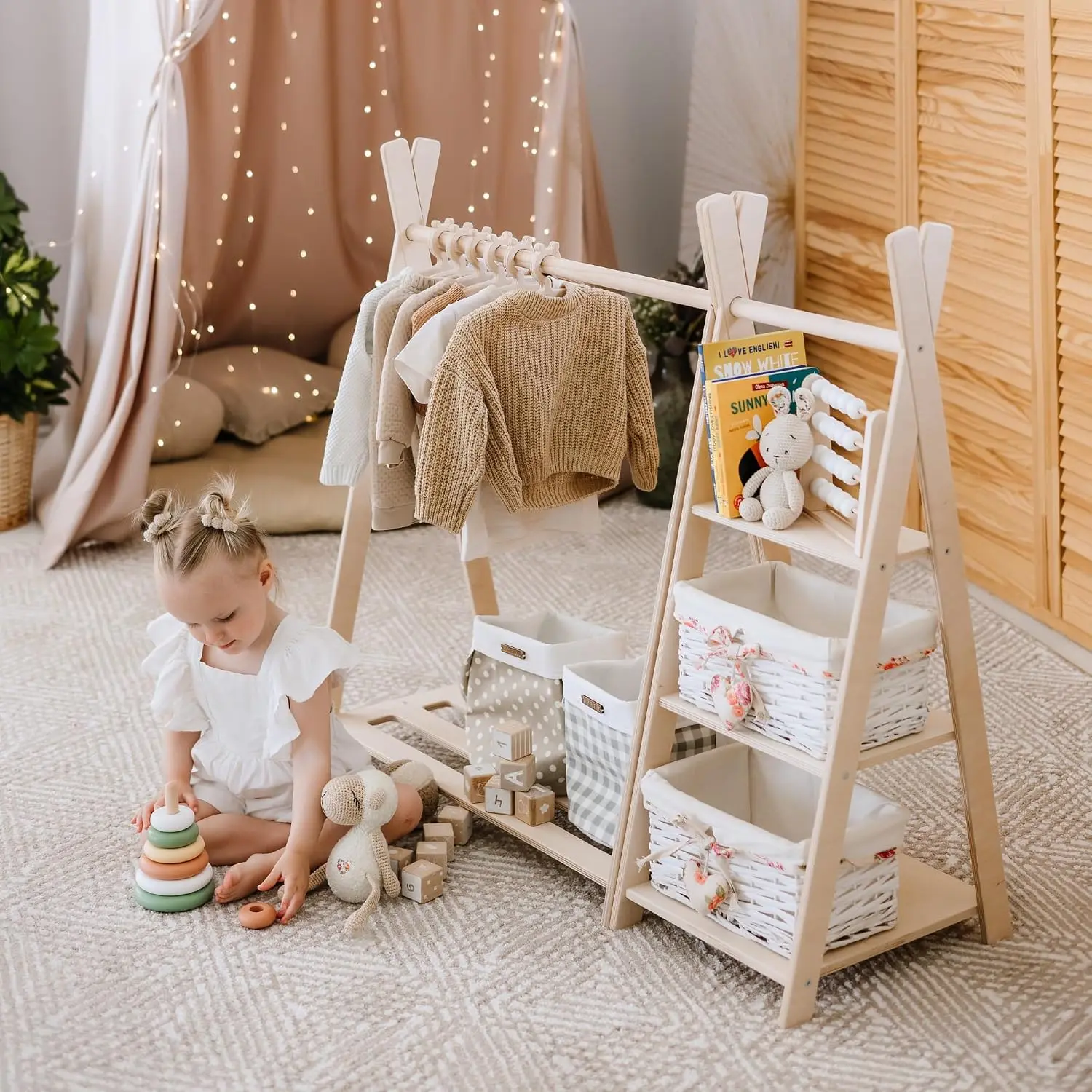 Toy Storage + Montessori Wardr - огляд і ціна Montessori Shelf Toy