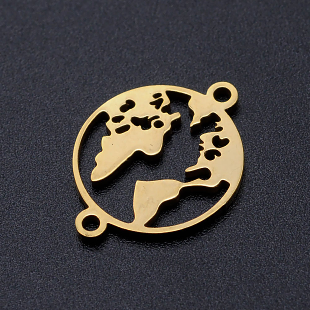 10pcs/lot World Map DIY Charms - огляд і ціна Puzzle Map World